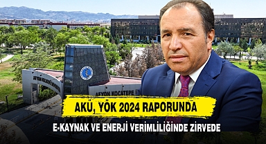 AKÜ, YÖK 2024 Raporunda E-Kaynak ve Enerji Verimliliğinde Zirvede