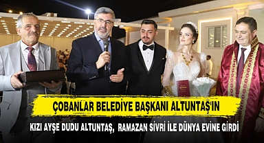 Ali Özkaya, Çobanlar Belediye Başkanı'nın Kızının Nikah Törenine Katıldı