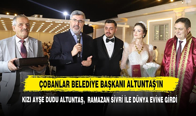 Ali Özkaya, Çobanlar Belediye Başkanı'nın Kızının Nikah Törenine Katıldı