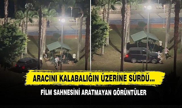 Aracını Kalabalığın Üzerine Sürdü!