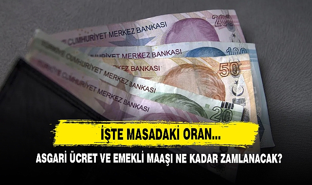 Asgari Ücret Ve Emekli Maaşı Ne Kadar Zamlanacak? İşte Masadaki Oran...