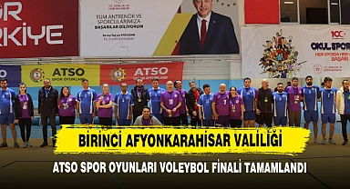 ATSO Spor Oyunları Voleybol Finali Tamamlandı