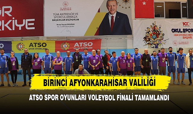 ATSO Spor Oyunları Voleybol Finali Tamamlandı
