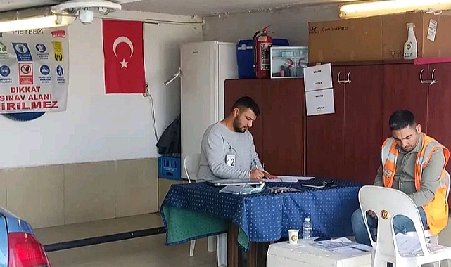 ATSO TARAFINDAN MESLEKİ YETERLİLİK BELGESİ SINAVI YAPILDI