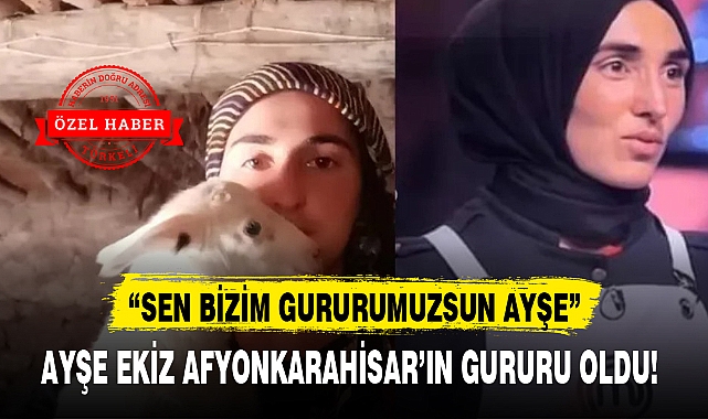 AYŞE EKİZ AFYONKARAHİSAR'IN GURURU OLDU!