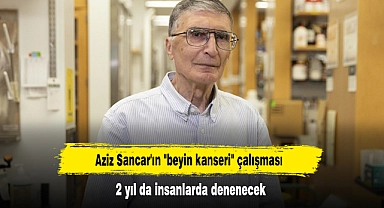 Aziz Sancar'ın "beyin kanseri" çalışması 2 yıl da insanlarda denenecek