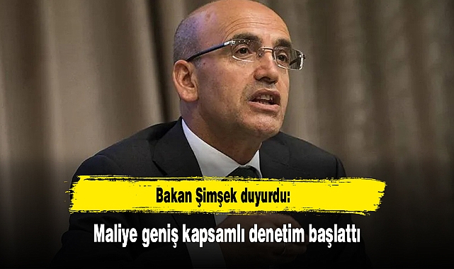 Bakan Şimşek duyurdu:: Maliye enflasyon düzeltmesine yönelik geniş kapsamlı denetim başlattı