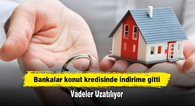 Bankalar konut kredisinde indirime gitti