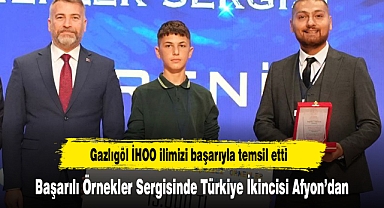 Başarılı Örnekler Sergisinde Türkiye İkincisi Afyon’dan