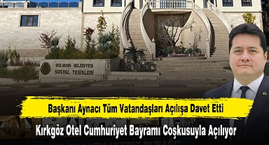 Başkan Aynacı Tüm Vatandaşları Açılışa Davet Etti
