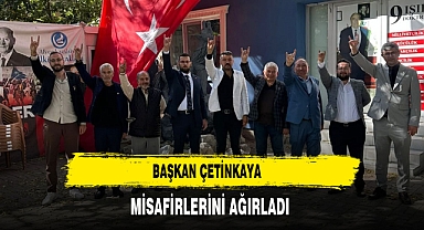Başkan Çetinkaya Misafirlerini Ağırladı
