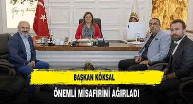Başkan Köksal Önemli Misafirini Ağırladı