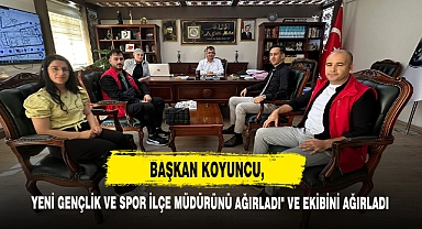 Başkan Koyuncu, Yeni Gençlik Ve Spor İlçe Müdürünü Ağırladı
