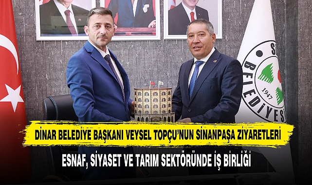  Başkan Topçu’nun Sinanpaşa Ziyaretleri