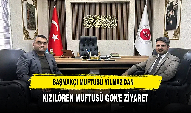 Başmakçı Müftüsü Yılmaz'dan Kızılören Müftüsü Gök'e Ziyaret
