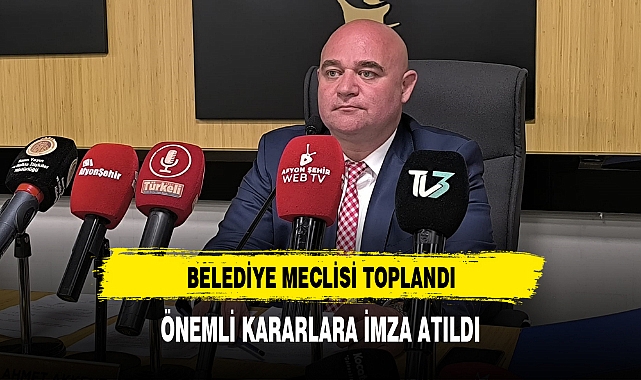 Belediye Meclis Toplantısı Başladı!