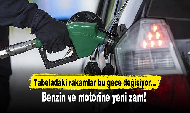 Benzin ve motorine yeni zam!
