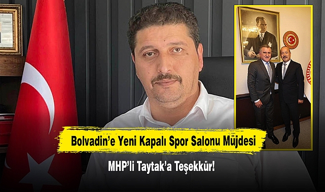 Bolvadin’e Yeni Kapalı Spor Salonu Müjdesi: MHP’li Taytak’a Teşekkür