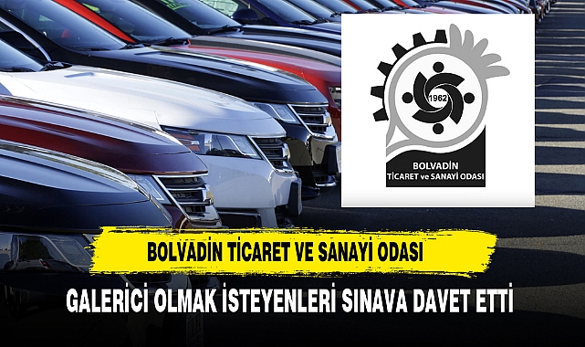 Bolvadin Ticaret ve Sanayi Odası Galerici Olmak İsteyenleri Sınava Davet Etti