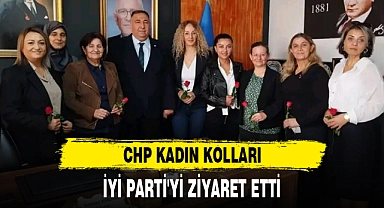 CHP KADIN KOLLARI, İYİ PARTİ'Yİ ZİYARET ETTİ