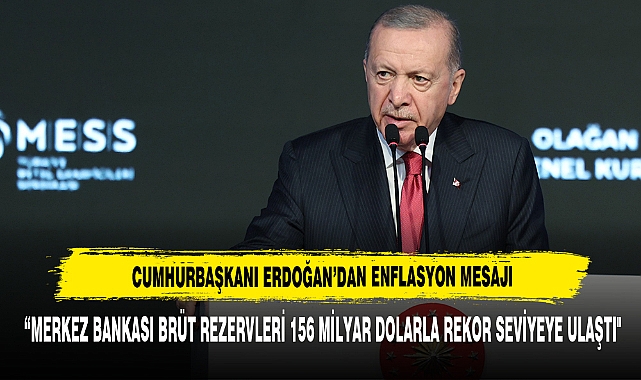 Cumhurbaşkanı Erdoğan’dan Enflasyon Mesajı