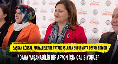 “DAHA YAŞANABİLİR BİR AFYON İÇİN ÇALIŞIYORUZ”