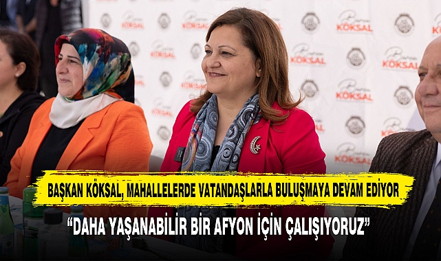 “DAHA YAŞANABİLİR BİR AFYON İÇİN ÇALIŞIYORUZ”