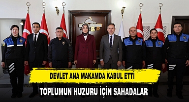 Devlet Ana Makamda Kabul Etti Toplumun Huzuru İçin Sahadalar