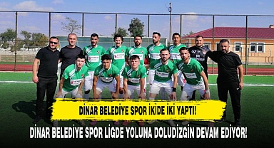 Dinar Belediye Spor Ligde Yoluna Doludizgin Devam Ediyor!