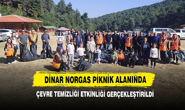 Dinar’da Çevre Temizliği Etkinliği Gerçekleştirildi