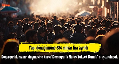 Doğurganlık hızının düşmesine karşı "Demografik Nüfus Yüksek Kurulu" oluşturulacak