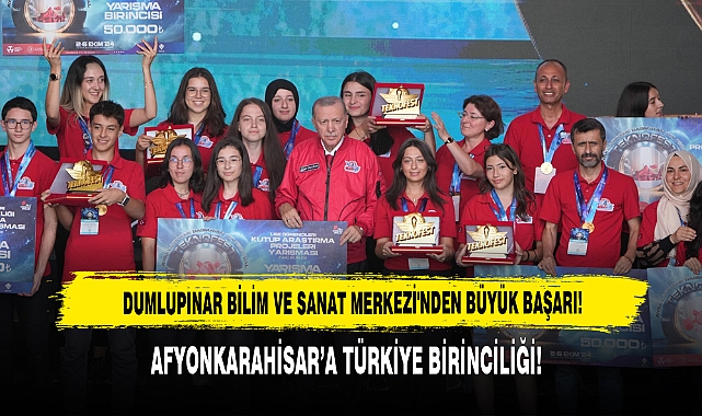 DUMLUPINAR BİLİM VE SANAT MERKEZİ'NDEN BÜYÜK BAŞARI!