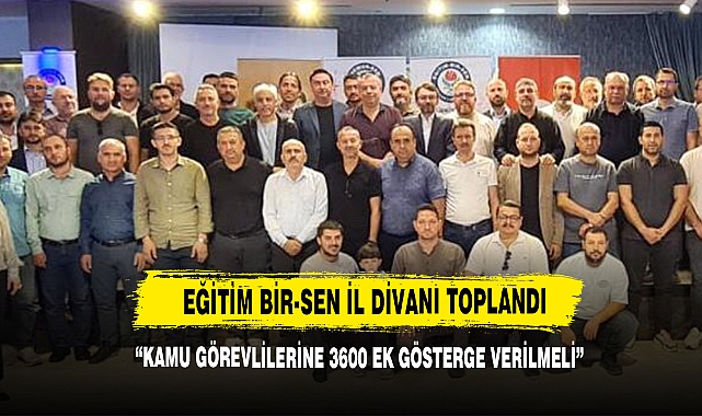 Eğitim Bir-Sen İl Divanı Toplandı