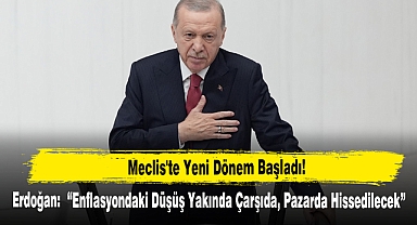 Erdoğan: “Enflasyondaki Düşüş Yakında Çarşıda, Pazarda Hissedilecek”