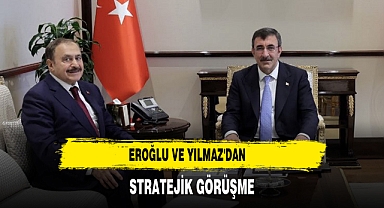 Eroğlu ve Yılmaz'dan Stratejik Görüşme