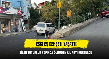 Eski Eş Dehşeti Yaşattı! Silah Tutukluk Yapınca Ölümden Kıl Payı Kurtuldu
