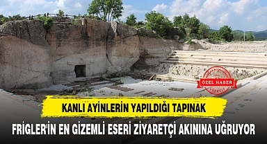 FRİGLER'İN EN GİZEMLİ ESERİ ZİYARETÇİ AKININA UĞRUYOR