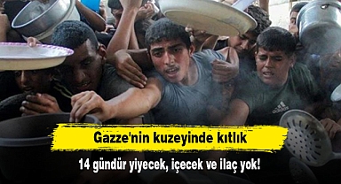 Gazze'nin kuzeyinde kıtlık: 14 gündür yiyecek, içecek ve ilaç yok