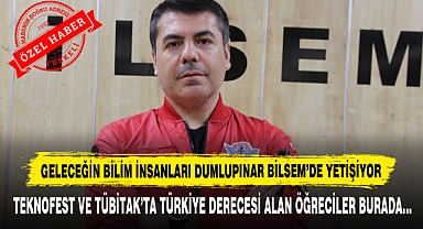 GELECEĞİN BİLİM İNSANLARI DUMLUPINAR BİLSEM'DE YETİŞİYOR