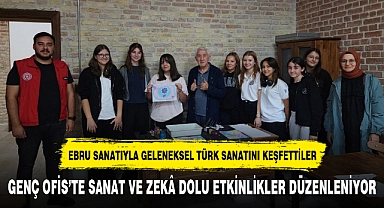 GENÇ OFİS'TE SANAT VE ZEKÂ DOLU ETKİNLİKLER DÜZENLENİYOR