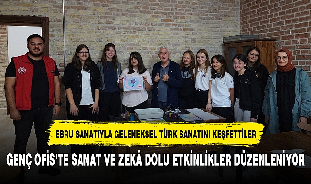 GENÇ OFİS'TE SANAT VE ZEKÂ DOLU ETKİNLİKLER DÜZENLENİYOR
