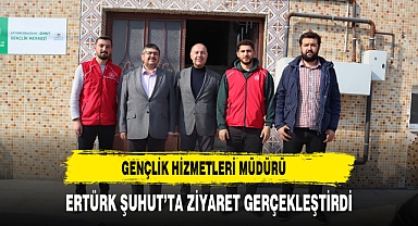 Gençlik Hizmetleri Müdürü Ertürk Şuhut'ta Ziyaret Gerçekleştirdi