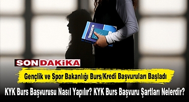 Gençlik ve Spor Bakanlığı Burs/Kredi Başvuruları Başladı