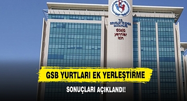 GSB Yurtları Ek Yerleştirme Sonuçları Açıklandı!