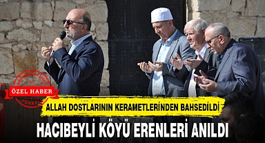 HACIBEYLİ KÖYÜ ERENLERİ ANILDI