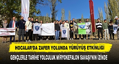 Hocalar’da Zafer Yolunda Yürüyüş Etkinliği