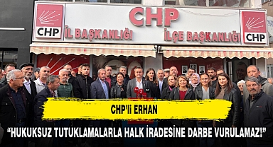 “Hukuksuz Tutuklamalarla Halk İradesine Darbe Vurulamaz!”