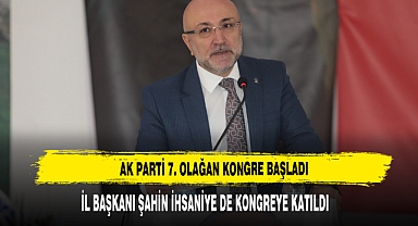 İl Başkanı Şahin İhsaniye'de Kongreye Katıldı