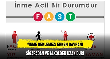 “İNME BEKLEMEZ: ERKEN DAVRAN!