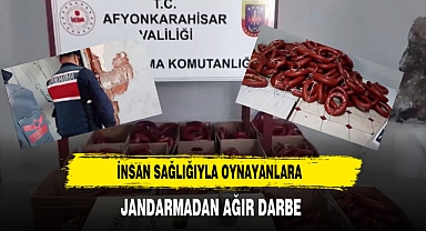 İnsan Sağlığıyla Oynayanlara Jandarmadan Ağır Darbe
